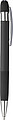 Recycled aluminium ballpen Mael, black
