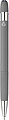 Recycled aluminium ballpen Mael, grey