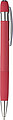 Recycled aluminium ballpen Mael, red