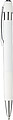 Recycled aluminium ballpen Mael, white