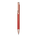 Recycled aluminium ballpoint, red