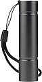 Recycled aluminium COB flashlight Sami, black