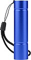 Recycled aluminium COB flashlight Sami, cobalt blue