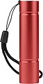 Recycled aluminium COB flashlight Sami, red