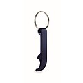 Recycled aluminium key ring, french navy