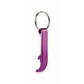 Recycled aluminium key ring, Violet