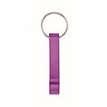 Recycled aluminium key ring, Violet