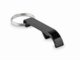 Recycled aluminium key ring