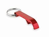 Recycled aluminium key ring