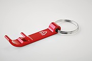 Recycled aluminium key ring