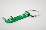Recycled aluminium key ring