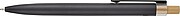 Recycled aluminium lacquered push ballpen Maren, grey