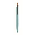 Recycled aluminium pen, baby blue