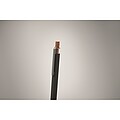 Recycled aluminium pen, black