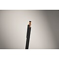 Recycled aluminium pen, black