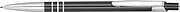Recycled aluminium pen, black