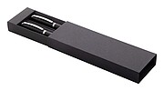 Recycled aluminium pen set, red