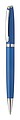 Recycled aluminium pen set, royal blue