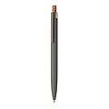 Recycled aluminium pen, stone grey