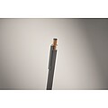 Recycled aluminium pen, stone grey