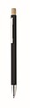 Recycled aluminium push ball pen