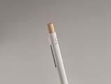 Recycled aluminium push ball pen