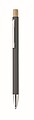 Recycled aluminium push ball pen