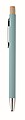 Recycled aluminium push ball pen