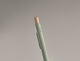Recycled aluminium push ball pen