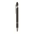 Recycled aluminium stylus pen, black