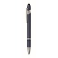 Recycled aluminium stylus pen, french navy