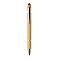 Recycled aluminium stylus pen, gold
