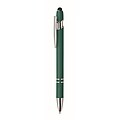 Recycled aluminium stylus pen, green