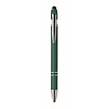 Recycled aluminium stylus pen, green