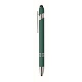 Recycled aluminium stylus pen, green