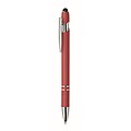 Recycled aluminium stylus pen, red