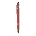 Recycled aluminium stylus pen, red