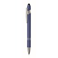 Recycled aluminium stylus pen, royal blue