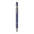 Recycled aluminium stylus pen, royal blue