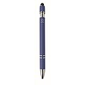 Recycled aluminium stylus pen, royal blue