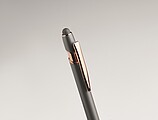 Recycled aluminium stylus push ball pen
