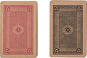 Recycled carton card decks Arwen