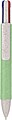 Recycled carton four-color ballpen Deborah, green