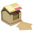 Recycled carton sticky notes, beige