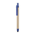 Recycled carton touch pen, blue
