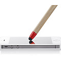 Recycled carton touch pen, red