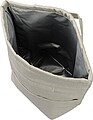 Recycled cotton (220 gsm) rolltop cooler bag Faith, khaki