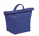 Recycled cotton cooler bag, royal blue