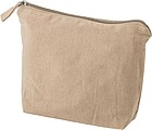 Recycled cotton cosmetic bag (180 gsm) Cressida