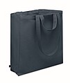 Recycled cotton shopping bag, blue